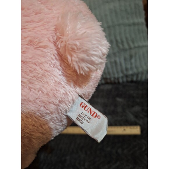 Gund Life Bogey Pink Teddy Bear Breast Cancer Awareness Plush Stuffed Animal - Picture 6 of 7